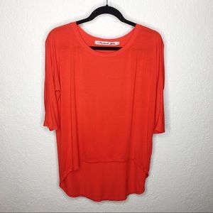 MICHAEL STARS "The Original Tee" Hi-Lo Hem…